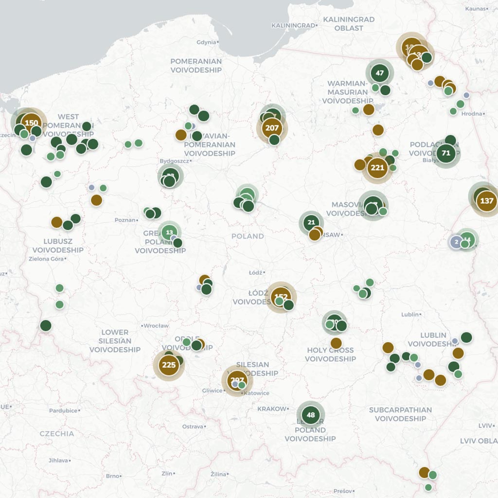 Mapa Zgłoszeniowa